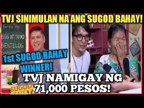 eat bulaga sugod bahay format of winner
